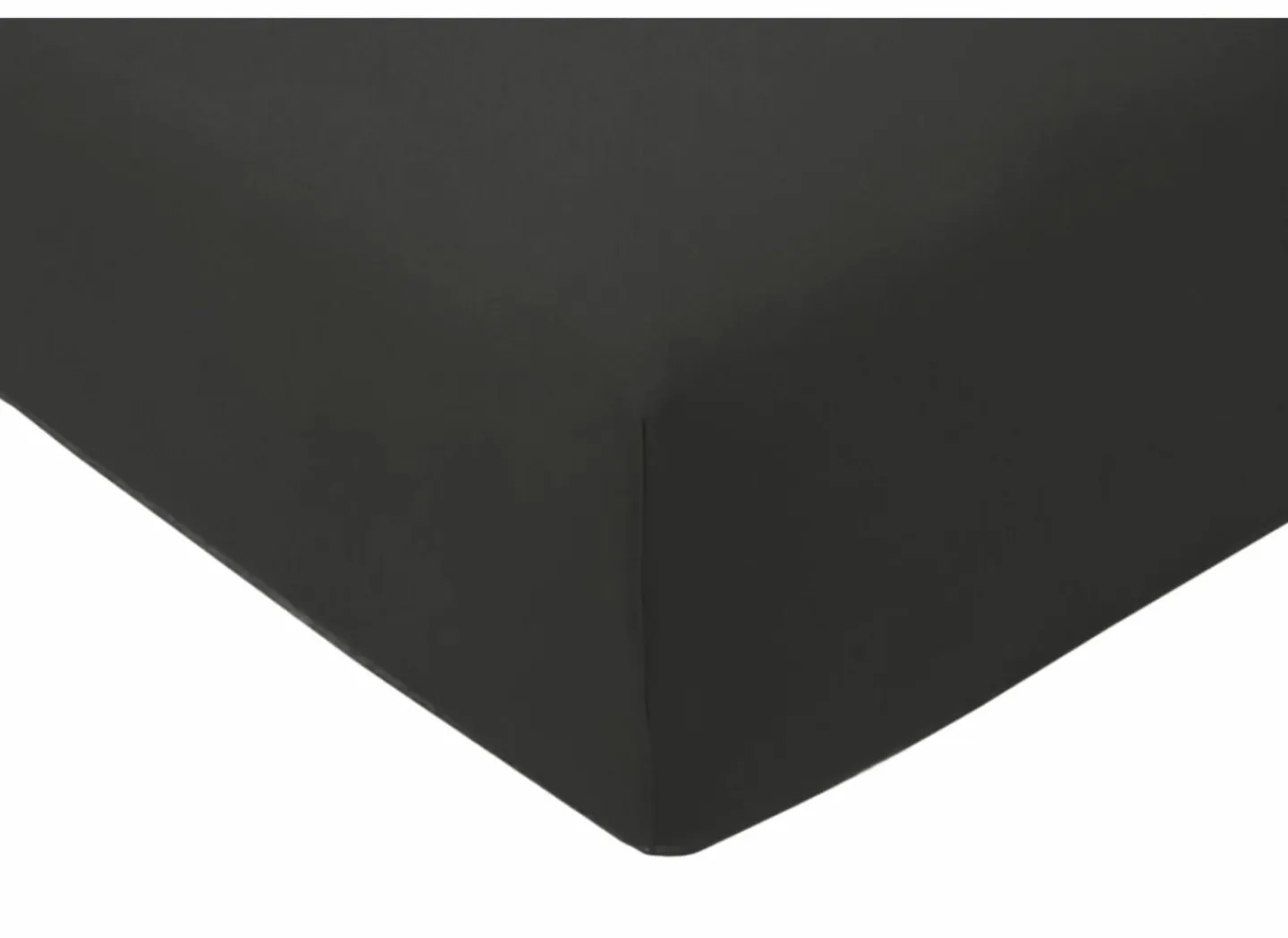 Hoeslaken Venturo 90x200cm - flanel - antraciet