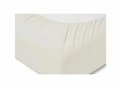 Hoeslaken 90/120X200/220 jersey katoen ecru