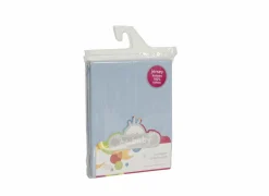 Hoeslaken 60x120cm - jersey katoen - blauw