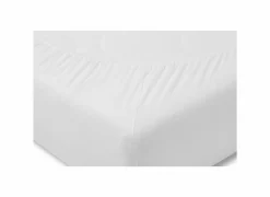 Hoeslaken 140/160x220cm jersey katoen wit