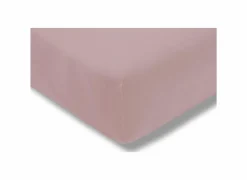 Hoeslaken 90/120x190/220cm jersey katoen roze
