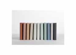 Hoeslaken 90x200cm katoen aqua