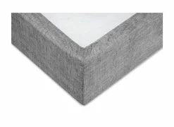 Hoeslaken 180x200cm katoen donkergrijs