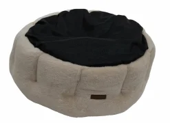 Hondenmand Champs-elysées L 80x80x28cm - stof - beige