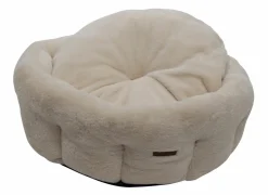 Hondenmand Champs-elysées M 60x60x24cm - stof - beige