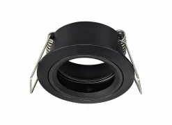 Inbouwspot MR11 - aluminium - zwart