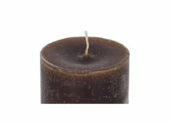 Kaars Cilinder  Ø7x15cm - rustiek - cacao