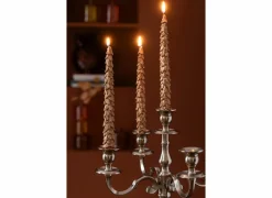 Kaars H26,5cm - paraffine - goud