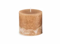 Kaars Ø10xH10cm - cappuccino