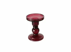 Kaarsenhouder Lune H11cm rood groen
