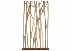 Kamerscherm Georges 100cm - mango massief - naturel