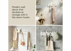 Umbra Kapstok Sticks Multi Hook 48,6cm - wit