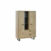 Kast Como 1 120cm - melamine - golden oak