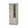 Kast Etna 66x183x50cm - decor - millenium eik & lichtgrijs
