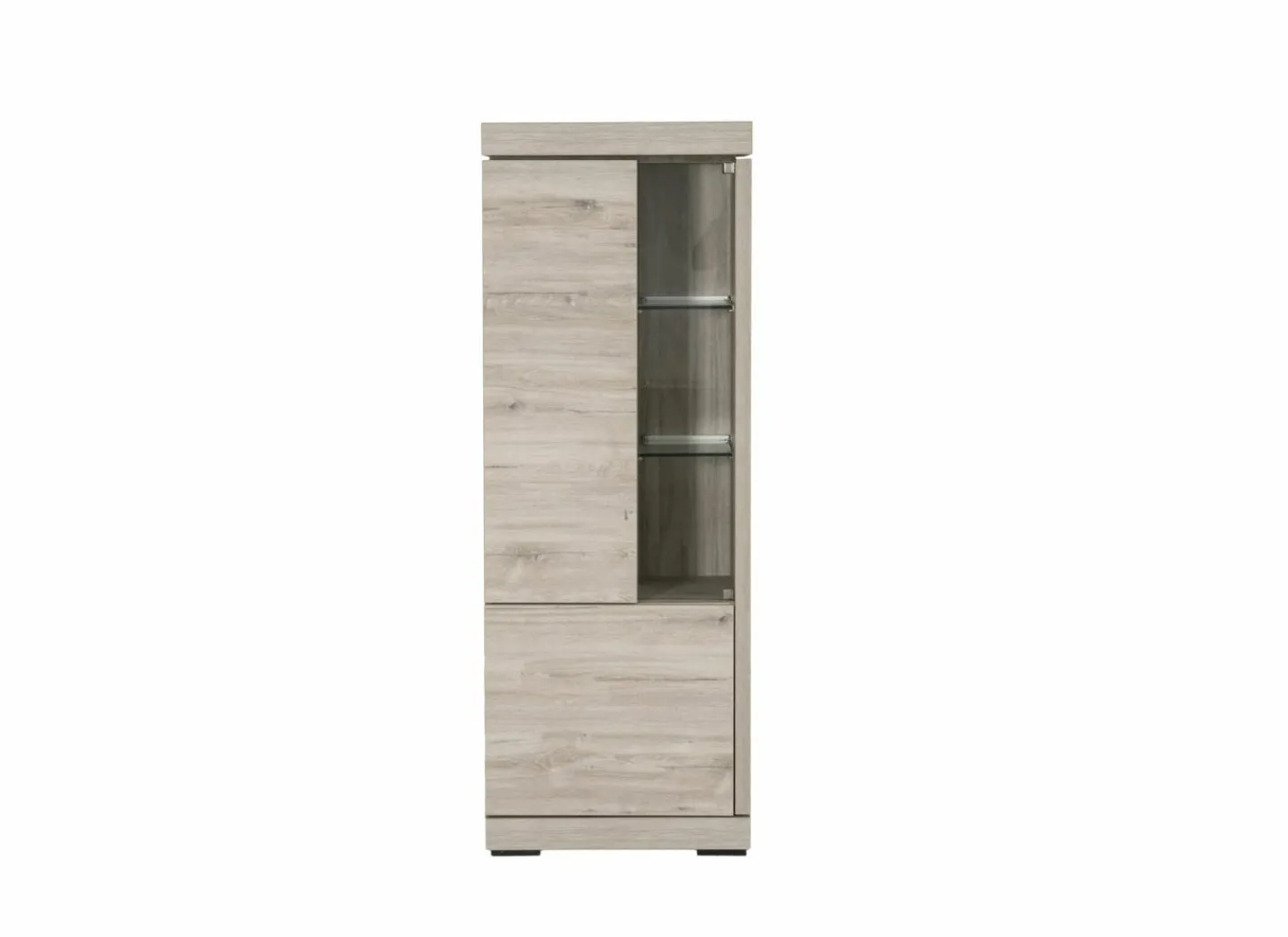 Kast Etna 66x183x50cm - decor - millenium eik & lichtgrijs
