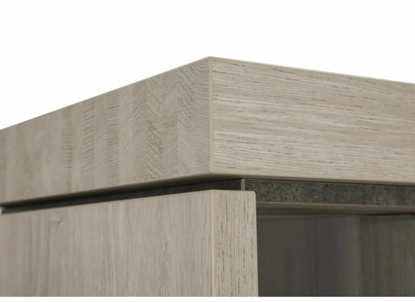 Kast Etna 66x183x50cm - decor - millenium eik & lichtgrijs