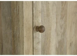 Kast Quinoa 75x40x178cm - mango massief - naturel