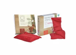 Kersenpitkussentje  13x55cm rood