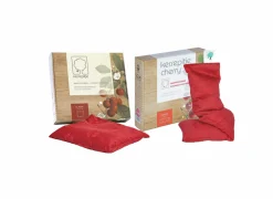 Kersenpitkussentje  27x27cm rood