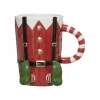 Kerstbeker Kabouter 30cl - dolomiet - rood