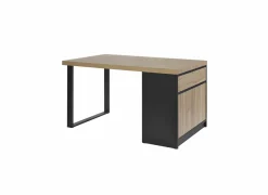 Keukeneiland Ilotfon 230x100cm - melamine - french oak & nox