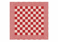 Tiseco Keukenhanddoek BBQ 50x55cm - katoen - rood