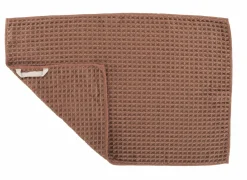 Tiseco Keukenhanddoek Essentials 60x40cm - polyester & katoen - cognac
