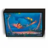 Kinderdecoratie Lilo & Stitch verlicht canvas 30x40cm