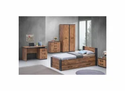 Kinderkamer Ellen met bed 90x200cm - kleerkast 108cm en 1 nachtkastje