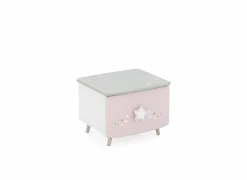 Demeyere Kinderkamer Etoiles met bed 90x200cm - kleerkast 95cm en 1 nachtkastje