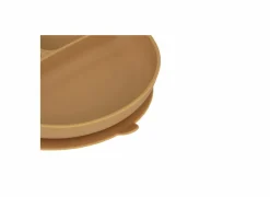 Kinderservies Giraffe 4-delig - silicone - oker