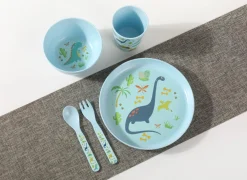Kinderservies Rpet 5-delig - kunststof - blauw