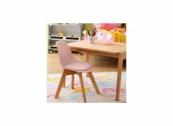 Kinderstoel Baya 55x31x38,5cm - kunststof - roze