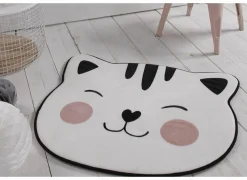 Kindertapijt Forme Girl 70x80cm wit