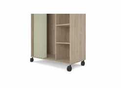 Kledingkast Kit 100x48x160cm - decor - jackson hickory & zand