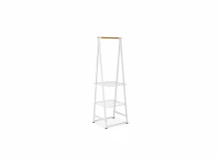 Brabantia Kledingrek Linn 60,6x57x190cm - metaal - wit