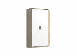 Kleerkast Cariba 120cm - decor - sanremo & wit