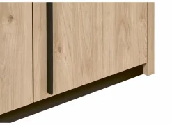 Kleerkast 165cm - decor - bruin