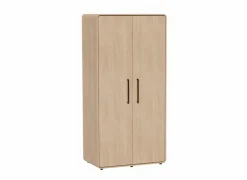 Kleerkast 104cm - melamine - brushed sand oak nature