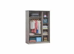 Kleerkast Elias 150cm - decor - grijze eik