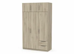 Kleerkast Ghost 119cm - decor - kronberg eik