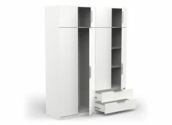 Kleerkast Ghost 157cm - decor - wit