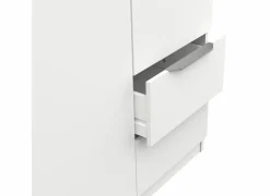 Kleerkast Ghost 119cm - decor - wit