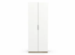 Kleerkast Ghost 79cm - decor - kronberg eik & wit