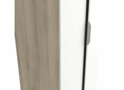 Kleerkast Ghost 79cm - decor - kronberg eik & wit