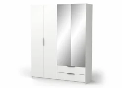 Kleerkast Ghost 157cm - decor - wit