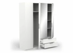 Kleerkast Ghost 157cm - decor - wit