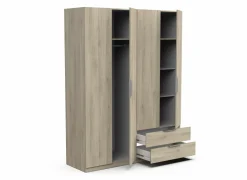 Kleerkast Ghost 157cm - decor - kronberg eik