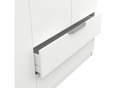 Kleerkast Ghost 157cm - decor - wit