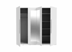 Kleerkast Helen 228cm - decor - wit